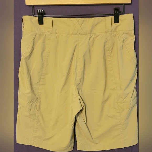 Exofficio Tan Cargo Shorts Lightweight Performance. Womens Size 10 - Picture 2 of 6